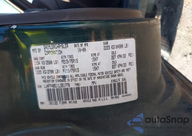 1J4FF48S11L551778: 44494917