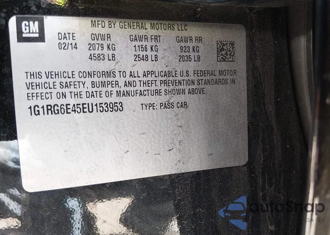 1G1RG6E45EU153953: 44495042