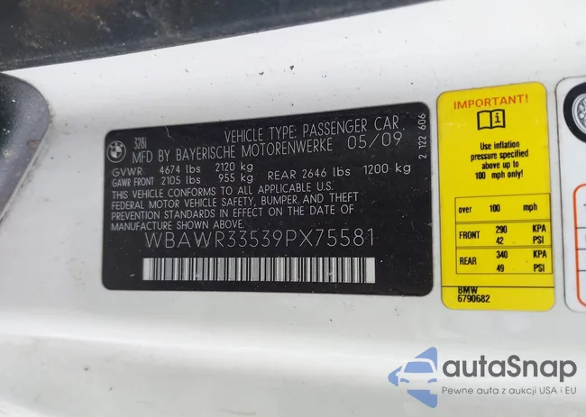 WBAWR33539PX75581: 44494393