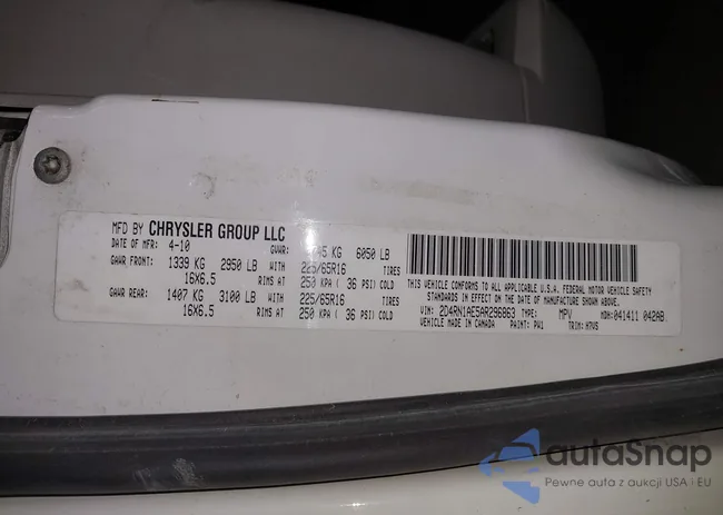 2D4RN1AE5AR296863: 44494457