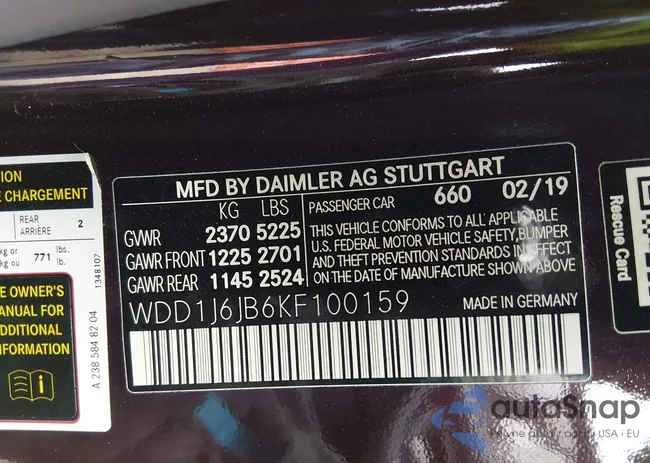 WDD1J6JB6KF100159: 44494571