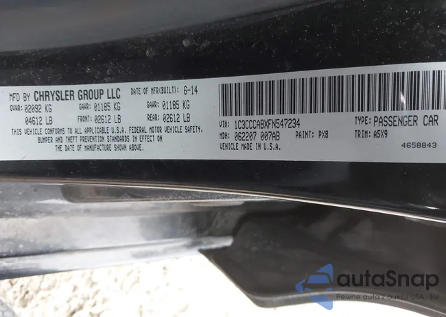 1C3CCCABXFN547234: 44495768