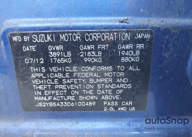 JS2YB5A33D6100489: 44495936