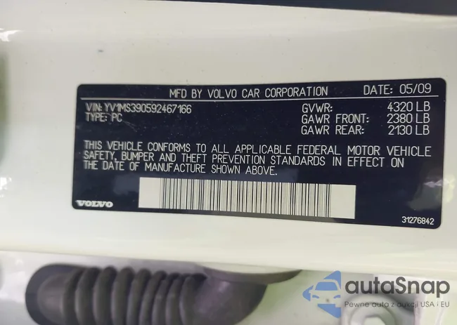 YV1MS390592467166: 44495944