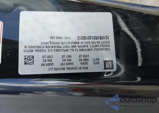 1G1FB1RS1J0100312: 44496001