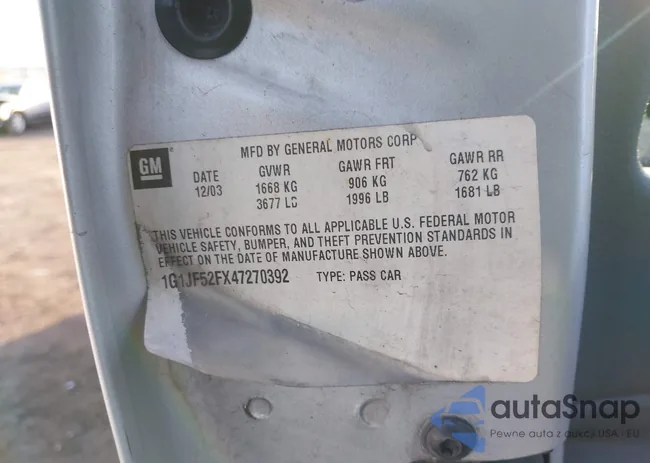 1G1JF52FX47270392: 44496013