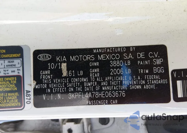 3KPFL4A78HE063676: 44495575