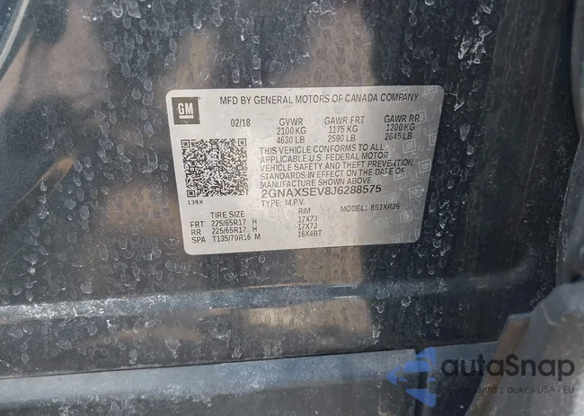 2GNAXSEV8J6288575: 44497135