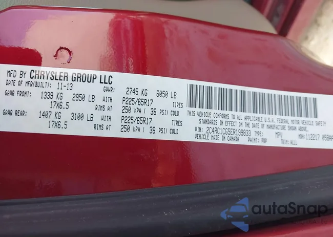 2C4RC1CG5ER199833: 44496285