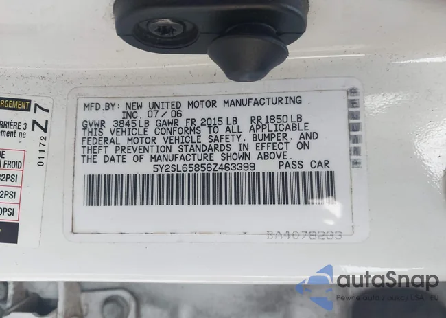 5Y2SL65856Z463399: 44497836