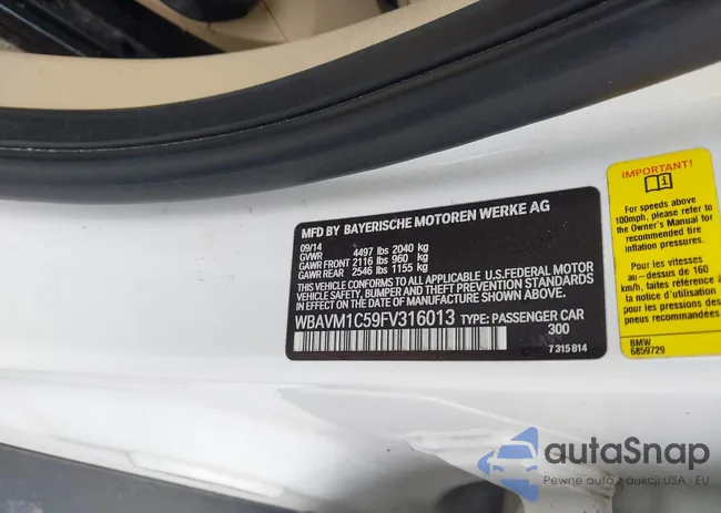 WBAVM1C59FV316013: 44497888