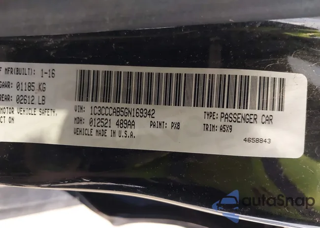 1C3CCCAB5GN169342: 44498080