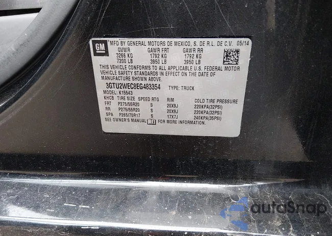 3GTU2WEC8EG483354: 44498258