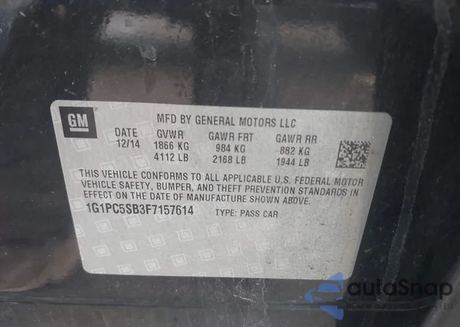 1G1PC5SB3F7157614: 44497276