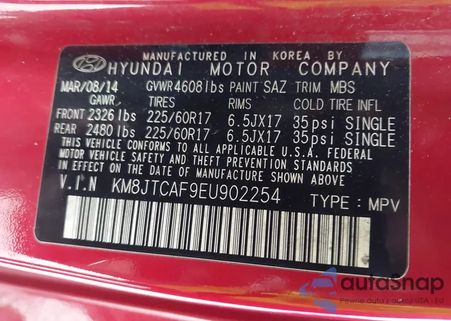 KM8JTCAF9EU902254: 44497356