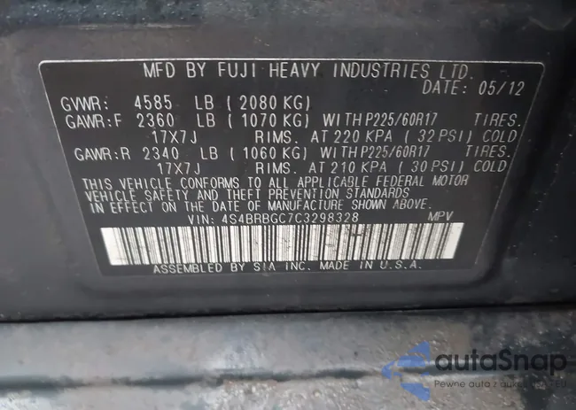 4S4BRBGC7C3298328: 44497527