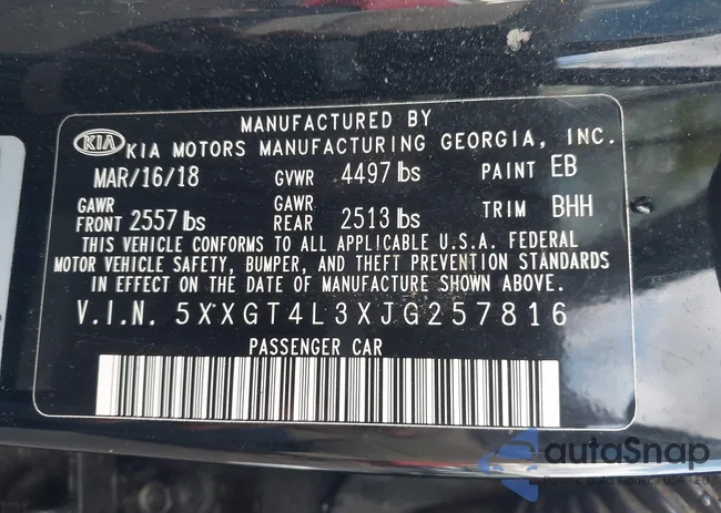 5XXGT4L3XJG257816: 44497591