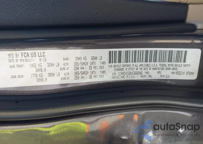 1C4RDHDG8HC660346: 44497648