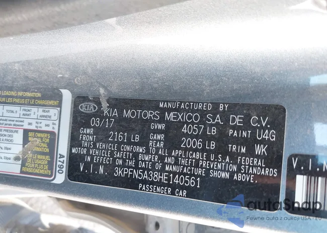 3KPFN5A38HE140561: 44498787