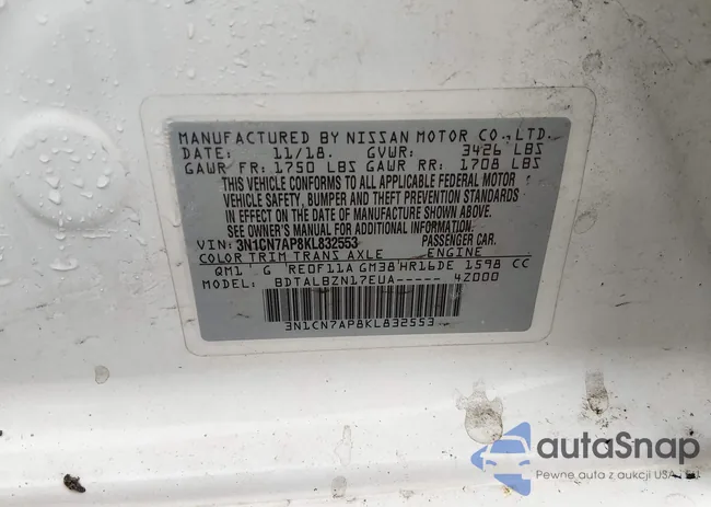 3N1CN7AP8KL832553: 44498890