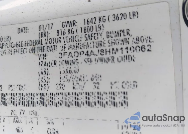 3FADP4AJ8HM110062: 44499158