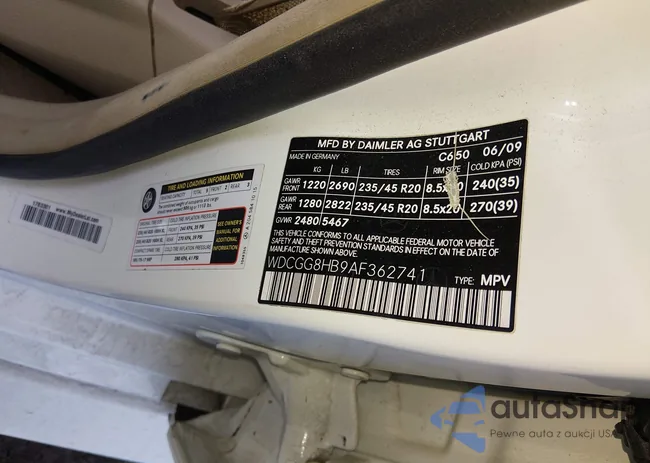 WDCGG8HB9AF362741: 44498274