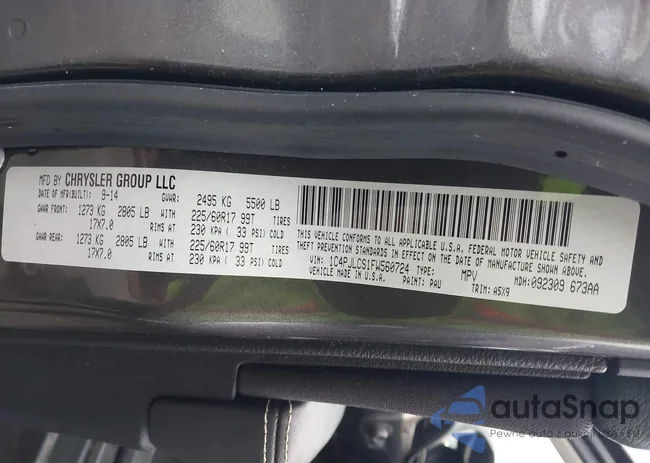 1C4PJLCS1FW560724: 44498344