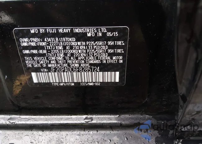 JF2GPADC6F8285724: 44498439