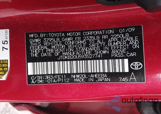 JTDKB20U593527741: 44499925