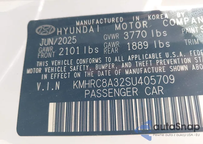 KMHRC8A32SU405709: 44499511