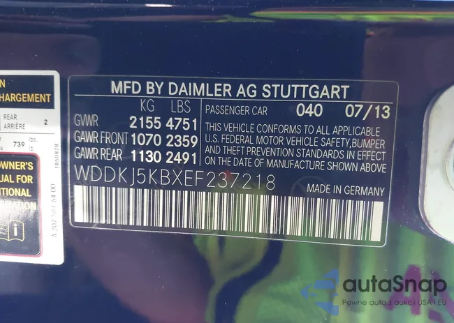 WDDKJ5KBXEF237218: 44499592