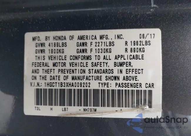 1HGCT1B3XHA009202: 44499634