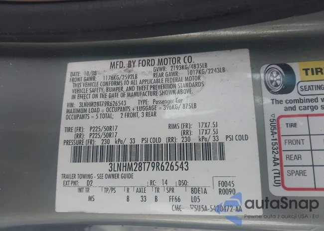 3LNHM28T79R626543: 44500744