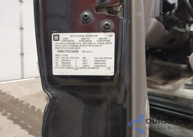 1GNEK13T25J166928: 44500908