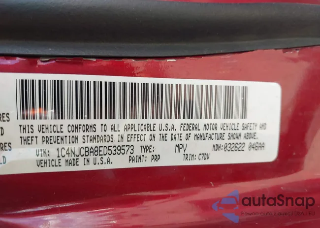 1C4NJCBA8ED539573: 44500918