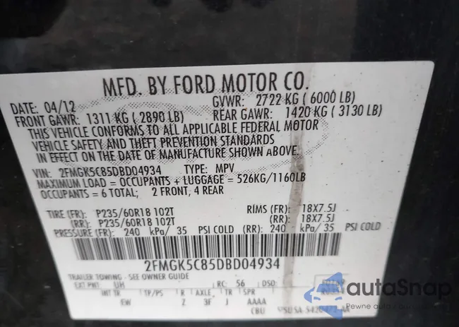 2FMGK5C85DBD04934: 44500943