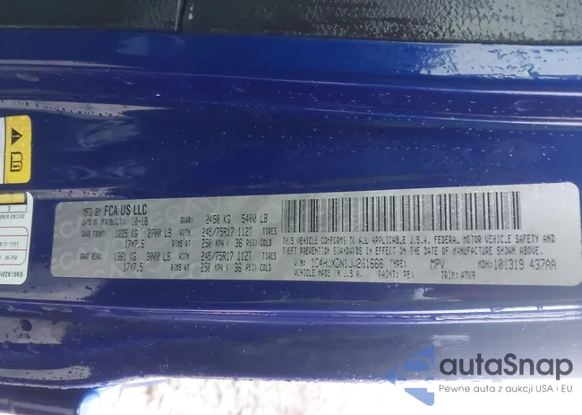 1C4HJXDN1JW261666: 44501924