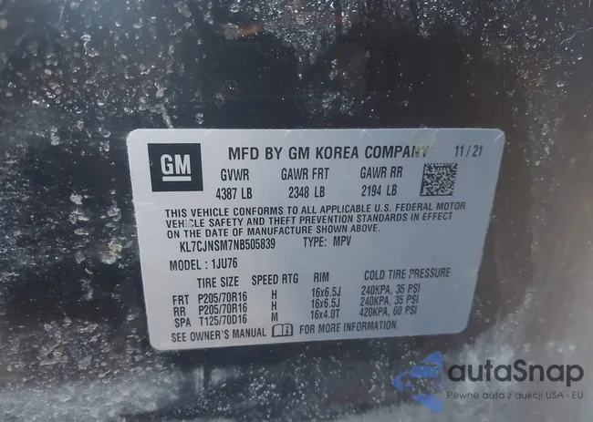 KL7CJNSM7NB505839: 44502205