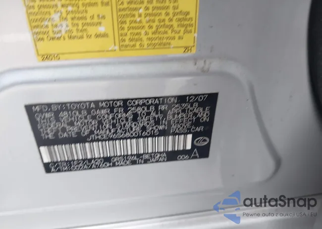 JTHCE96S680016015: 44501599