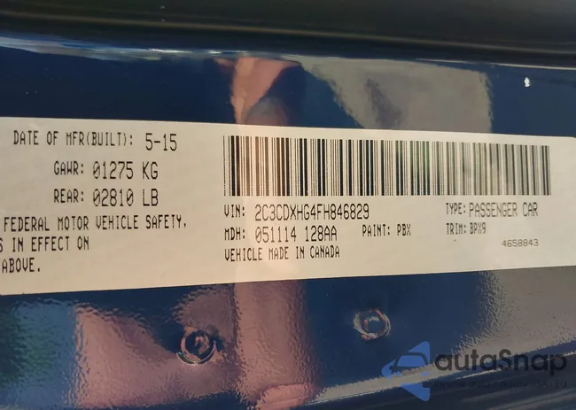 2C3CDXHG4FH846829: 44502670