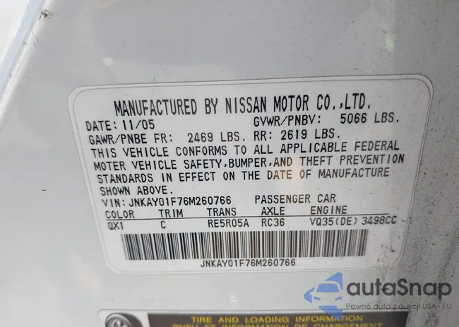 JNKAY01F76M260766: 44502732