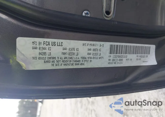 1C3CDFBBXGD516182: 44502847