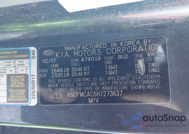 KNDPMCAC6H7273637: 44503036