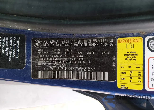 WBXPC93477WF21657: 44502426