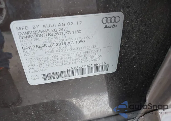 WA1LFAFP0CA086635: 44502518