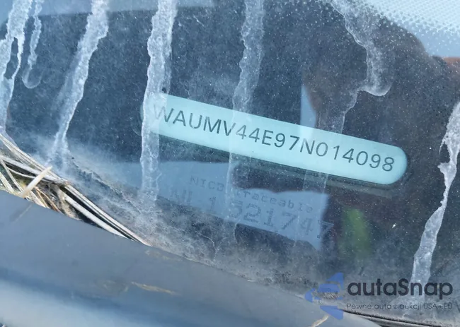 WAUMV44E97N014098: 43505837