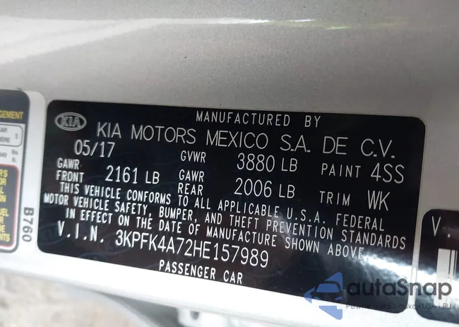 3KPFK4A72HE157989: 43505949