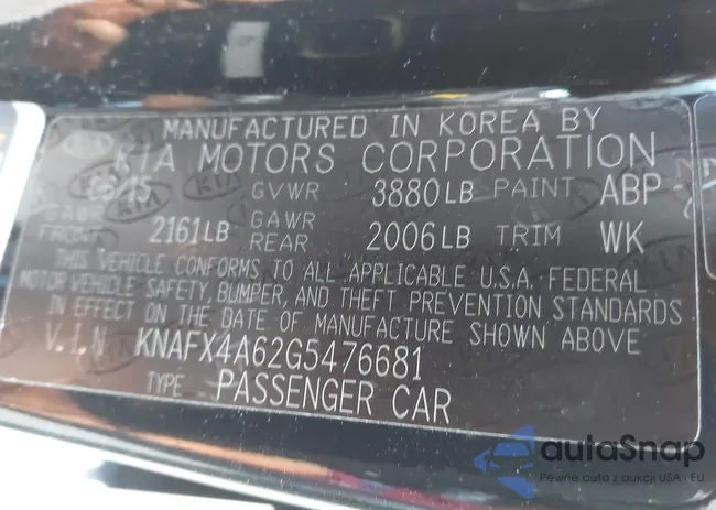 KNAFX4A62G5476681: 43505132