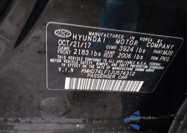 KMHD74LF1JU574312: 43505363