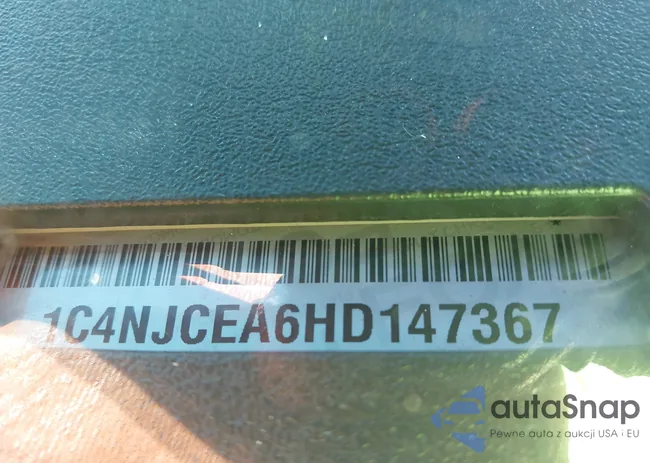 1C4NJCEA6HD147367: 43506878